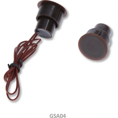Zápustný magnetický spínač MS-04, plastový