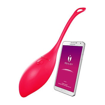 Realov Serena Smart Mini Vibe Red - Smart Vibračné Vajíčko