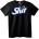 NOONEBRAND Тениска Shit Бразилия - S, Black