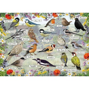 Gibsons - Puzzle Blissful Birds - 1 000 piese