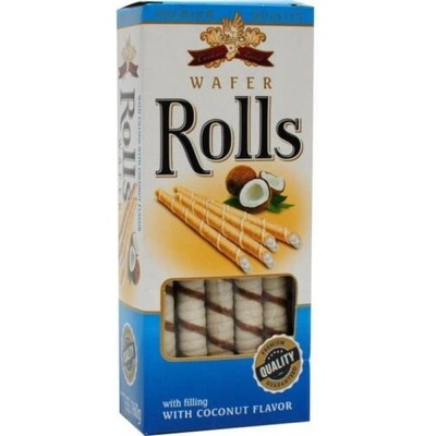 Cookiesland wafer rolls coconut 160 g