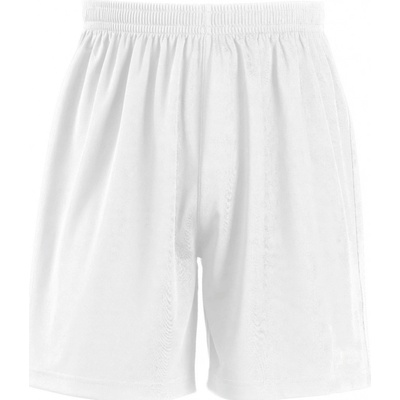 Sols dětské sportovní kraťasy San Siro kids 2 01222102 bílá