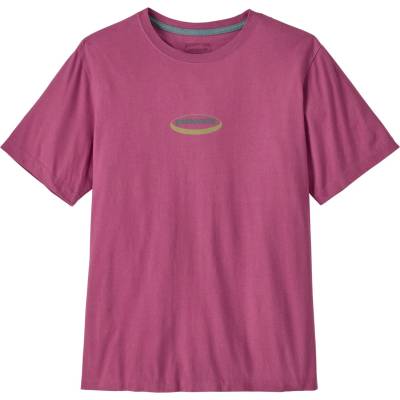 Patagonia Мъжка тениска Patagonia 95 Oval Logo T-Shirt - Faded Magenta - размер XXL (216-7985-0216)