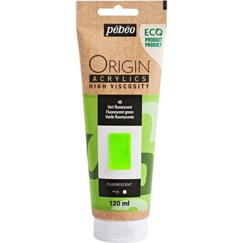 Pébéo Origin АКРИЛНА боя Fluorescent Green 120 ml 1 бр (817148)