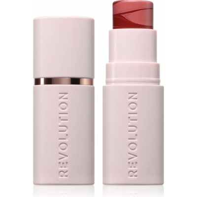 Makeup Revolution Skin Silk Blush Stick krémová lícenka v tyčinke Sundown Spice 4,5 g
