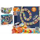 Bavytoy Dráha barevná s rotujícím autíčkem 95 ks