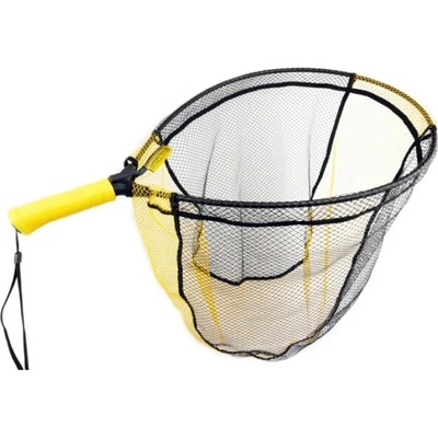 Sportex Krátky plávajúci podberák s pogumovanou sieťkou 50 x 40 cm
