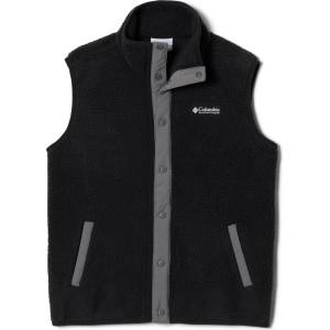 Columbia Детски поларен елек Columbia Kid's Helvetia Vest Fleece vest - Black / City Grey (703-7263-0115)