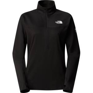 The North Face Дамски поларен пуловер The North Face Women's Summit Futurefleece LT 1/2 Zip Fleece jumper - TNF Black / Black (105-3465-0413)