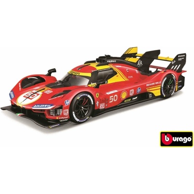BburagoFerrari Racing 499P LMH nr.50 24H Le Mans Champion 2024 HARD CASE 1:18