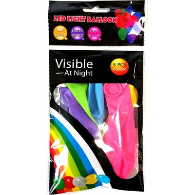 Rappa Balónik LED svietiaci mix farieb 30 cm Balónik LED svietiaci mix farieb 30 cm RP305179
