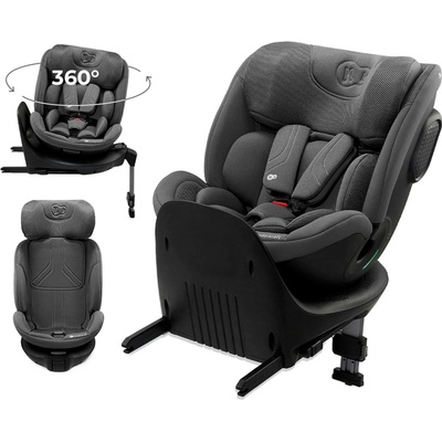 Kinderkraft XRIDER 2 i-Size 2024 šedá