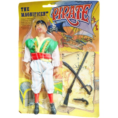 Пират, карибски с оръжия - червеният пояс