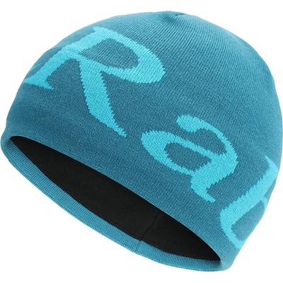 Rab Logo beanie pletená zimní čepice ultramarine/aquamarine