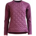 Zimtstern Дамска фланелка с дълъг ръкав за колоездене Zimtstern Women's Spinz Hybrid Sweater Synthetic jumper - Windsor Wine (104-6014-0213)