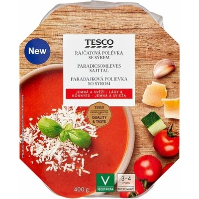 Tesco Paradajková polievka so syrom 400 g