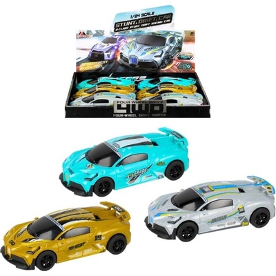 CreativeToys Driftové pretekárske autíčko na zotrvačník – 3 farby