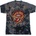 The Rolling Stones Tattoo Flames Dip-Dye on Grey S Риза (RSTS136MDD01)