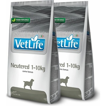 Vet Life Neutered 1-10 kg Canine 2 x 10 kg