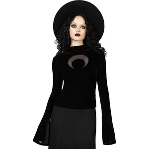 KILLSTAR дамска тениска с дълъг ръкав KILLSTAR - Gathering - Черно - KSRA009570