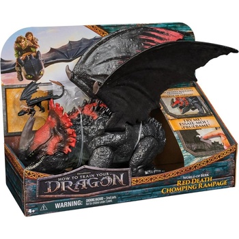 DreamWorks Игрален комплект DreamWorks Dragons - How to Train Your Dragon, Червената Смърт с малък Беззъб (6072650)