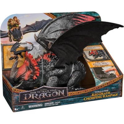 DreamWorks Игрален комплект DreamWorks Dragons - How to Train Your Dragon, Червената Смърт с малък Беззъб (6072650)