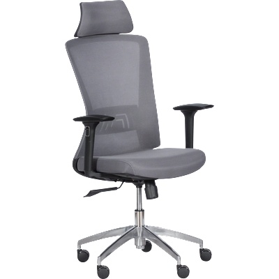 Ергономичен стол Carmen 7542 - сив (3520352_1)