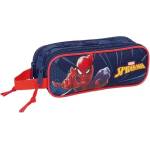 SAFTA Несесер с два ципа safta spider-man, празен