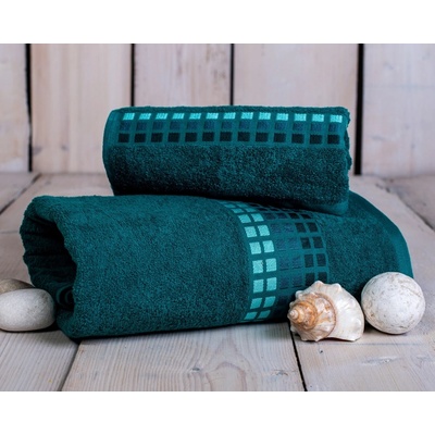 Bellatex froté ručník Darwin 50 x 100 cm petrolejová