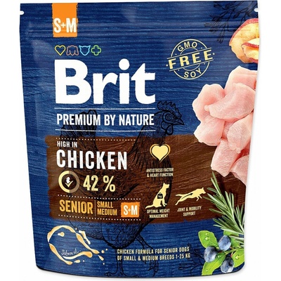 Brit Premium by Nature Senior S + M 1 kg
