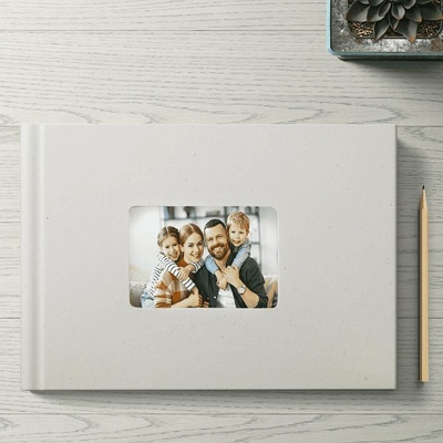Fotokniha levně. Vaše nejlepší foto kniha A4 šířku v barvě přírodní - motiv album