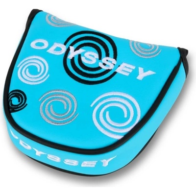 Odyssey Swirl Mallet Putter Headcover modrý