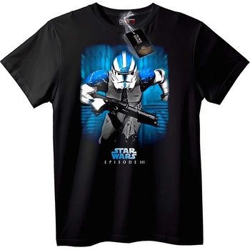 NOONEBRAND Тениска Star Wars Епизод III Клонинг Войник - XS, White