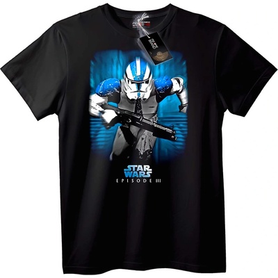 NOONEBRAND Тениска Star Wars Епизод III Клонинг Войник - XS, White