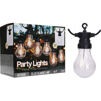 PROGARDEN Svetelná reťaz LED 20 ks 12,5m KO-LE2100180