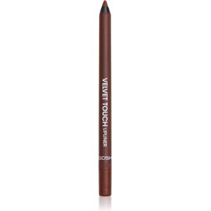 Gosh copenhagen Velvet Touch водоустойчив молив за устни цвят 013 Americano 1.2 гр