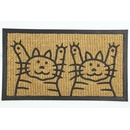 BO MA Kokos + guma 2 kočky hnědá 40x70 cm