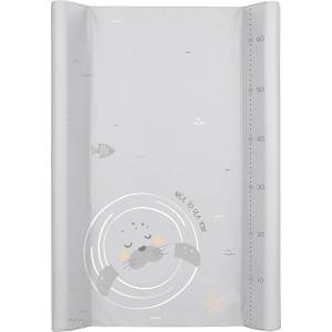 KikkaBoo Твърда PVC подложка за повиване 50х80см Seally Me (31108060099)