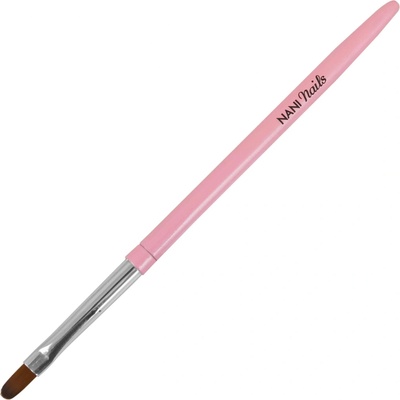 NANI štetec na gél 4 Premium Metallic Pink
