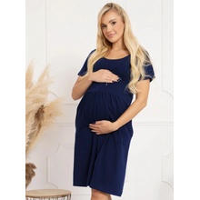 Materská nočná košeľa Laura Navy