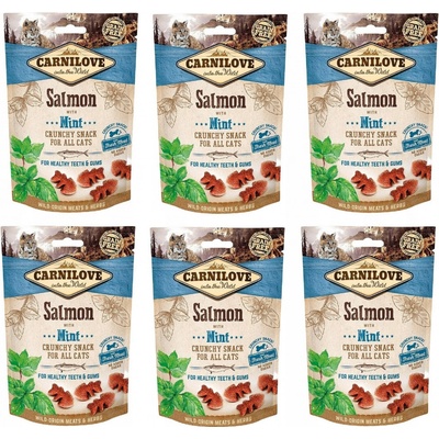 Carnilove Cat Crunchy Snack Salmon&Mint 50 g – Zboží Mobilmania