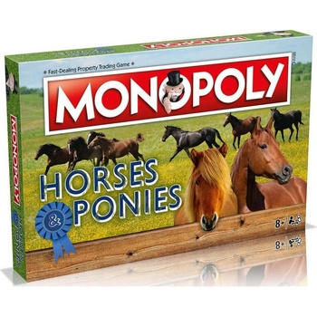 Winning Moves Настолна игра Monopoly - Horses & Ponies (WM001656)