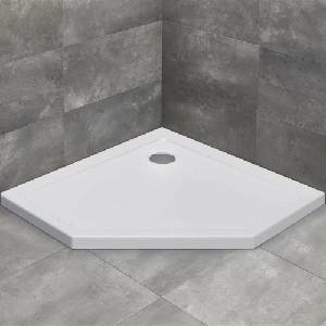 Radaway Петоъгълно душ корито Radaway Doros PT 90x90 см бял акрил (SDRPT9090-01)