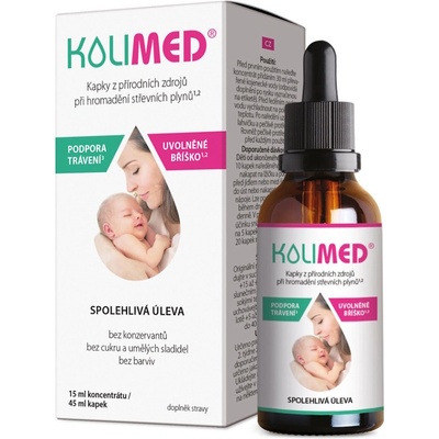 KoliMed 15 ml koncentrátu 45 ml kapek