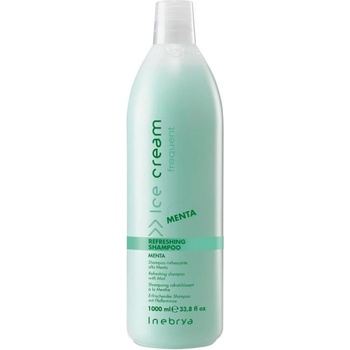Inebrya Refreshing Shampoo Mint osviežujúci šampón s mätou 1000 ml