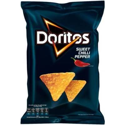 Doritos kukuřičné tortillové chipsy s příchutí sladké chilli papričky 272 g