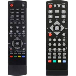 съвместим Evolveo dt-4050hd, dvb-t delta dual hd - заместител дистанционно управление (dt-4050hd, dvb-t delta dual hd) Дистанционно