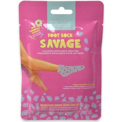 IDC Institute Foot Sock Savage exfoliační maska na nohy 1 ks