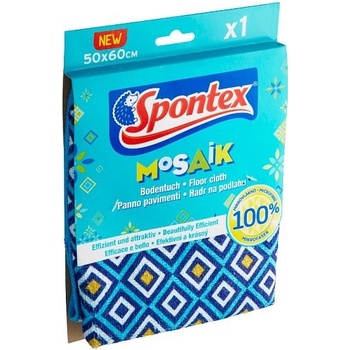 Spontex Mosaik mikroutěrka na podlahu 50 x 60 cm