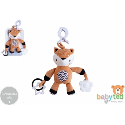 babyted Srneček chrastítko plyš 30 cm závěs